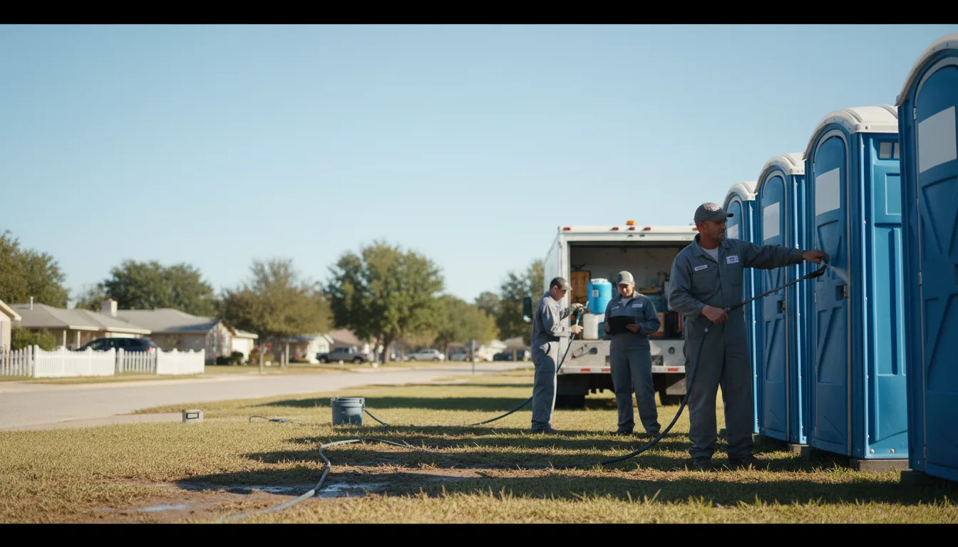 Long-Term Portable Toilet Rental in Drexel, NC near me